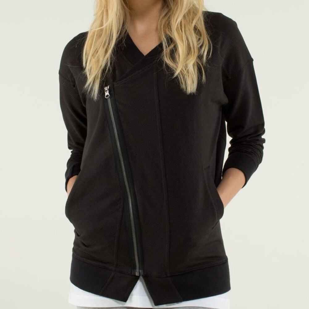 Lululemon Mula Bundle Wrap Telemark Print Black / Black